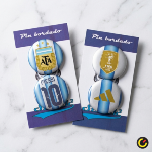 Fotobotones Selección Argentina de Fútbol 4 Combo