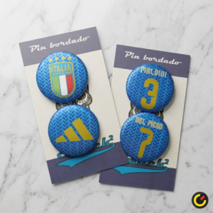 Fotobotones Selección Italiana de Fútbol 4 Combo