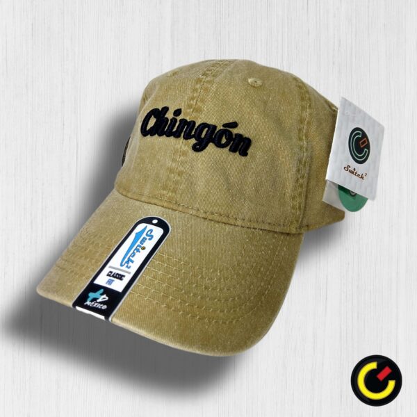 Gorra Chingón +D México Caqui