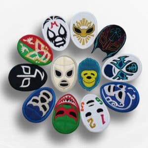 Parche Máscara de Lucha Libre Mega Pack