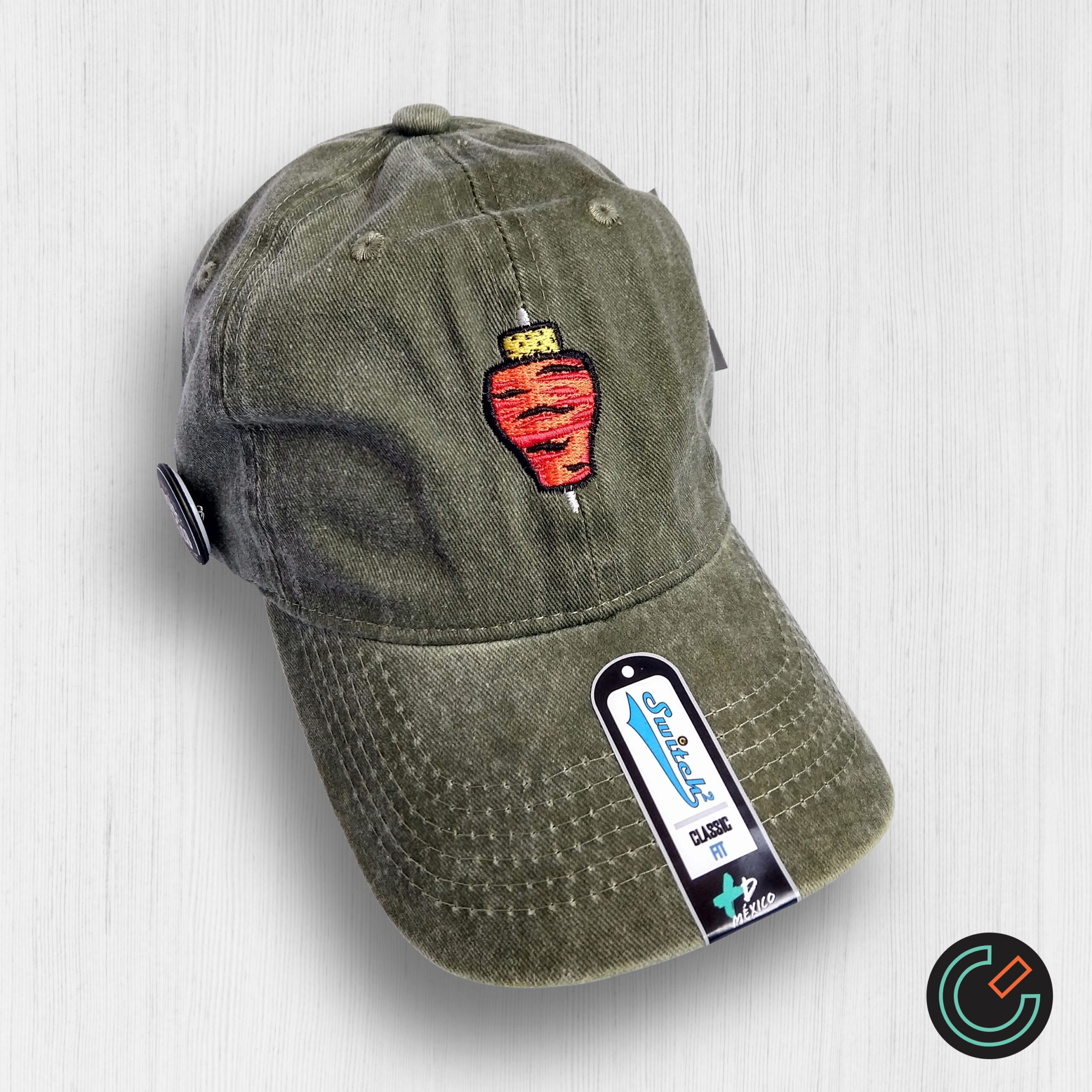 Gorra Trompo de pastor +D México Olivo